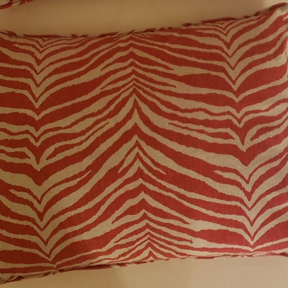 Lauren Ralph Lauren Other - ORANGE TIGER STRIPE STANDATD SHAMS